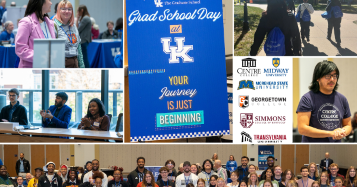 The UK Graduate School welcomes local colleges, universities for inaugural ‘Grad Day at UK’